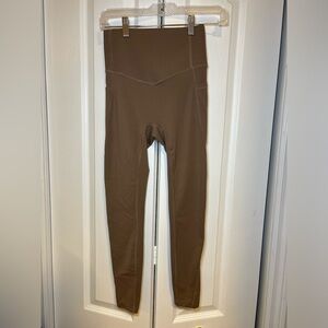 HALARA - Casual Supportive Athletic Chocolate Brown Leggings in Size S